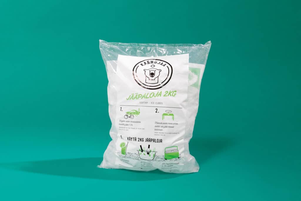 Jäädytettyä vettä Saksasta