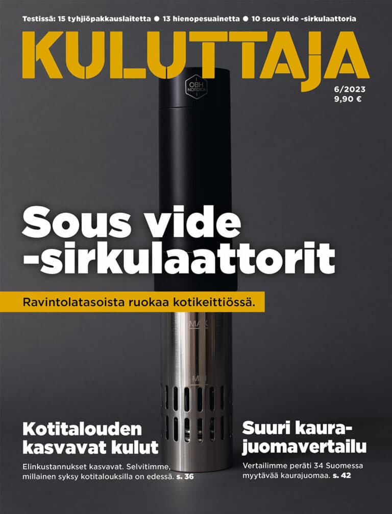 Kuluttaja 6/2023.