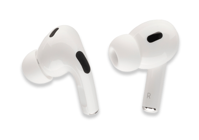 Langattomat nappikuulokkeet.