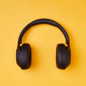 Langattomat kuulokkeet.