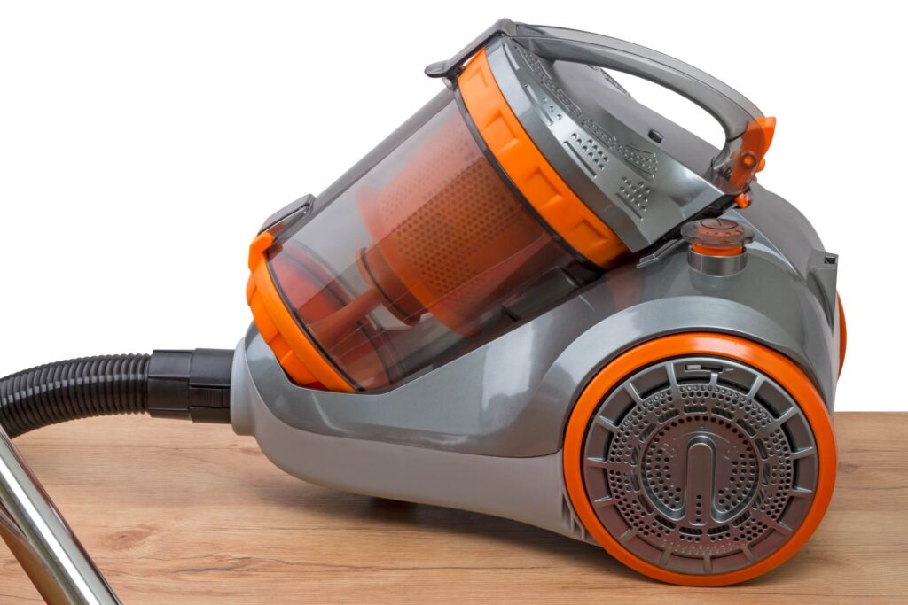 Pussiton pölynimuri.