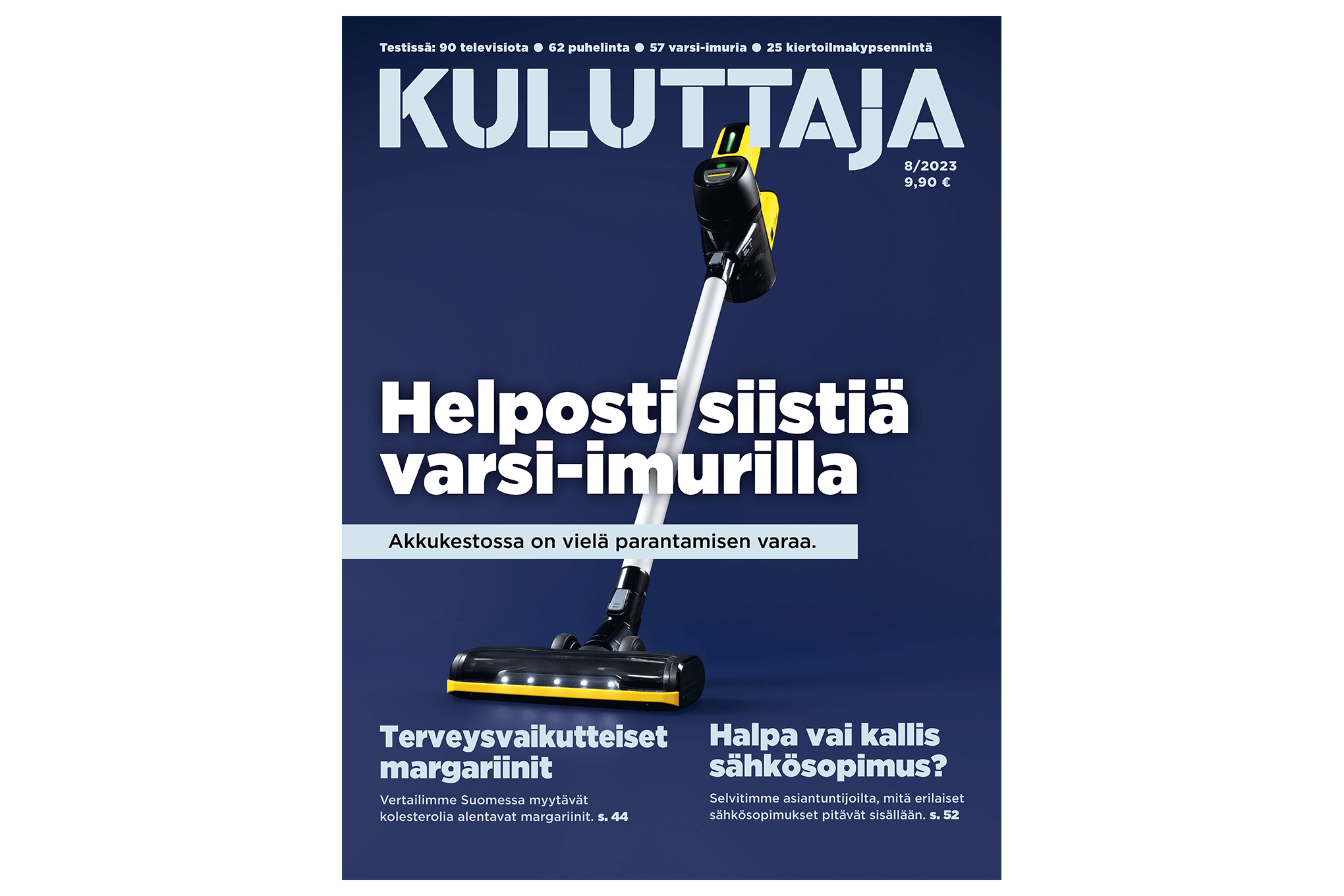 Kuluttaja-lehti 8/2023.