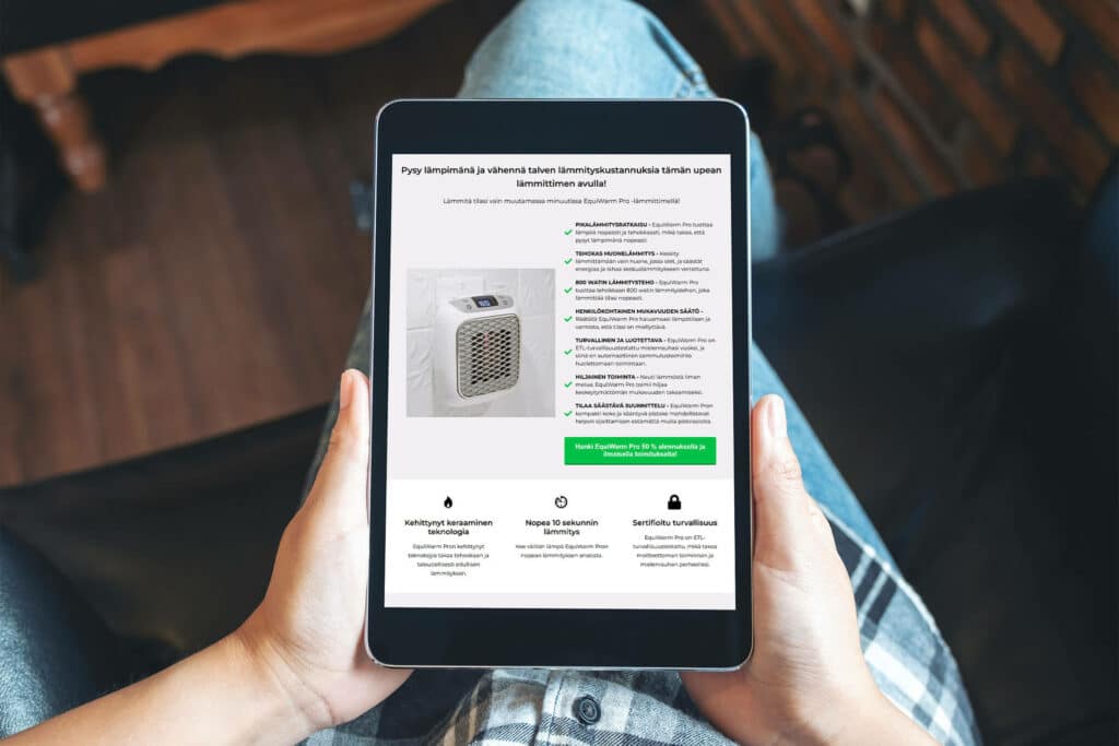 Humpuukia vai ei: pistorasiaan kytkettävä laite lämmittää huoneen 10 sekunnissa?