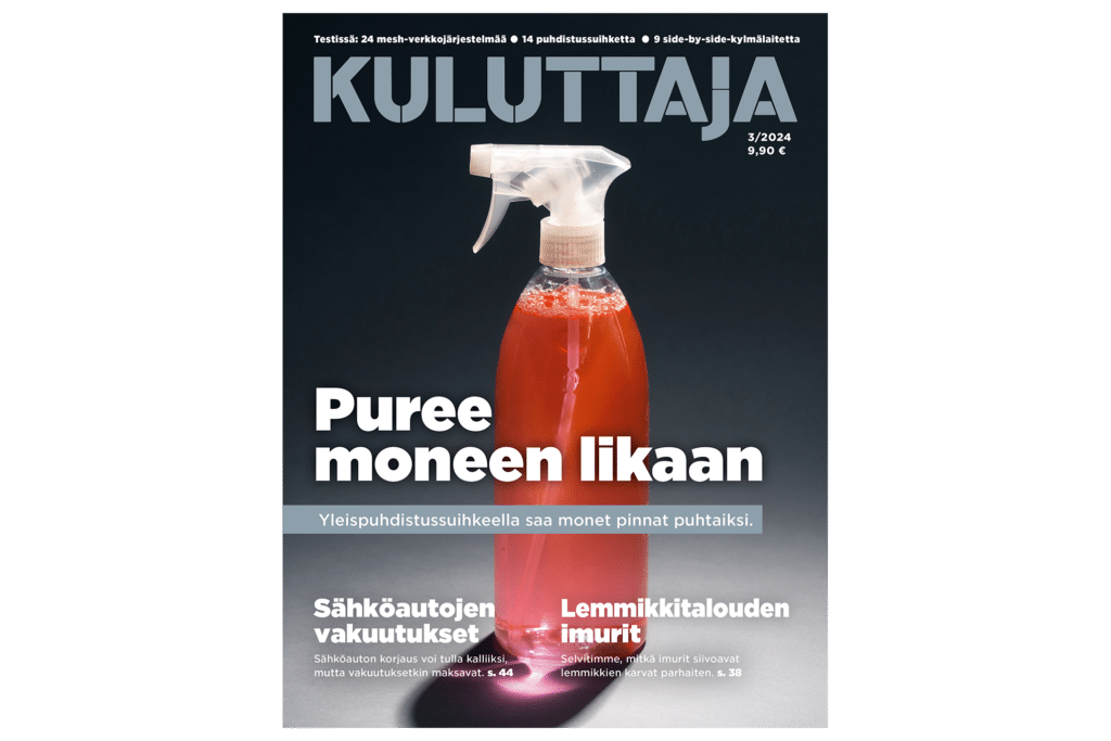 Kuluttaja 3/2024.