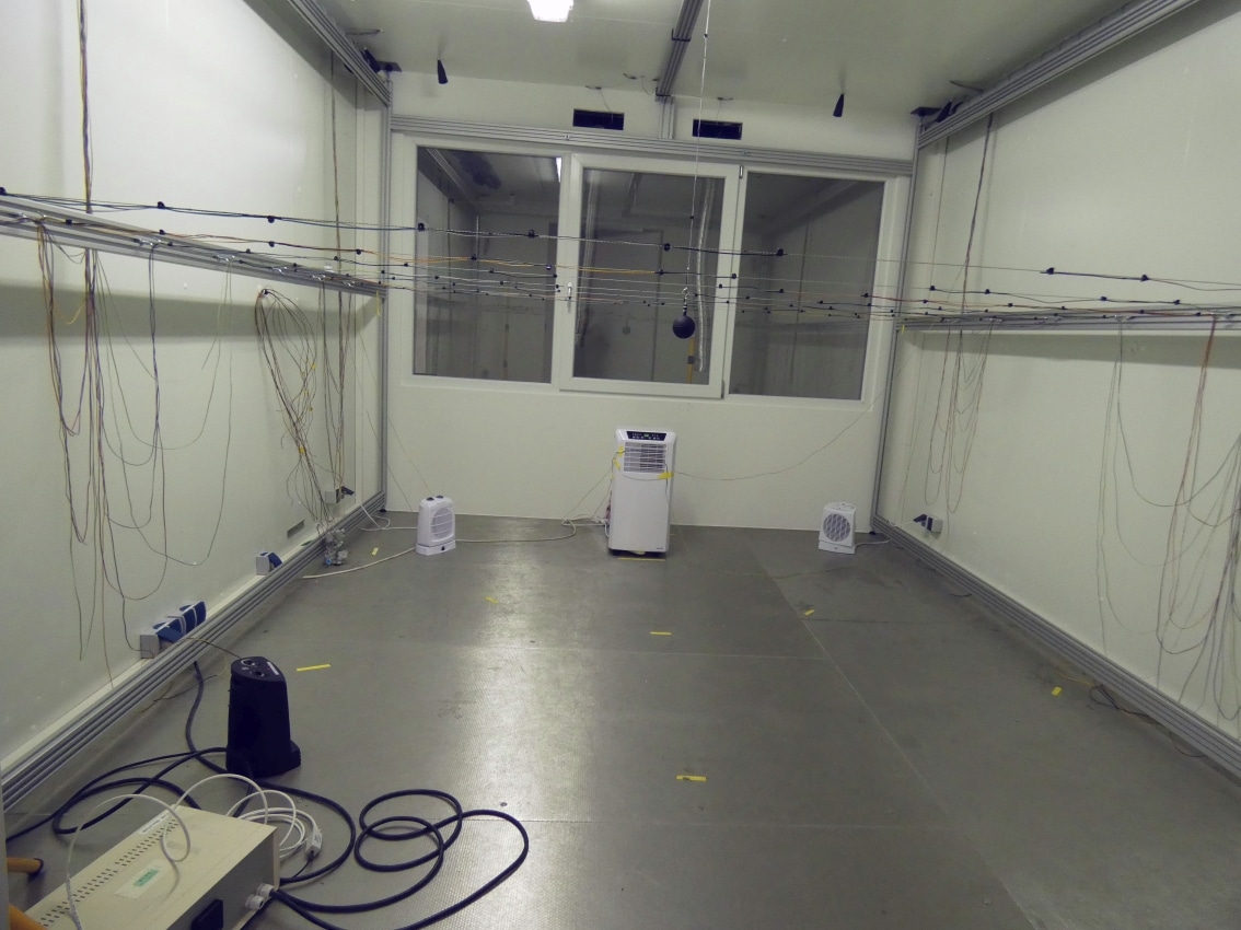 Ilmastointilaite laboratoriossa.