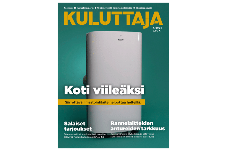 Kuluttaja-lehti 4/2024.