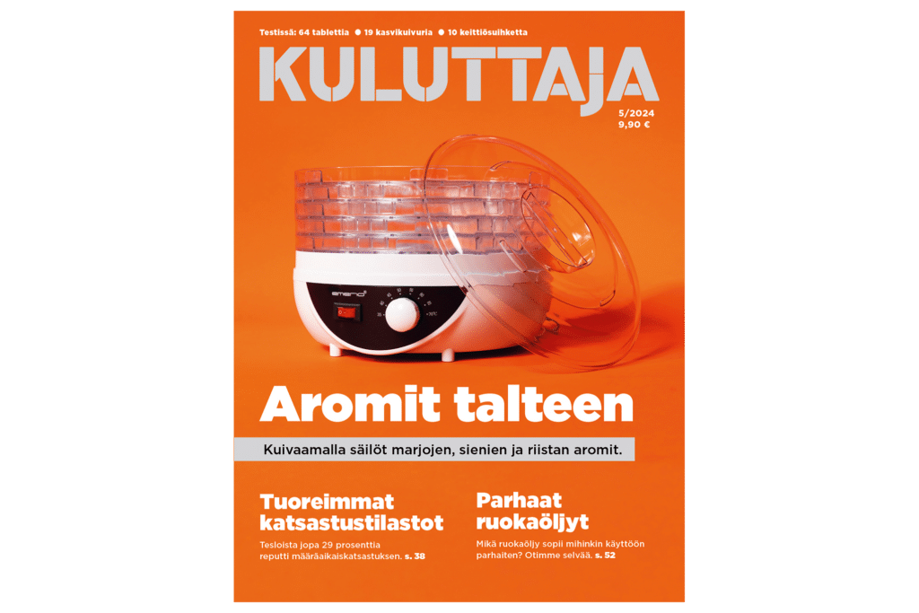 Kuluttaja-lehti 5/2024.