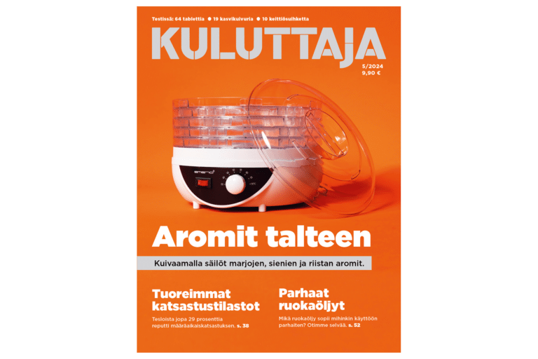 Kuluttaja-lehti 5/2024.