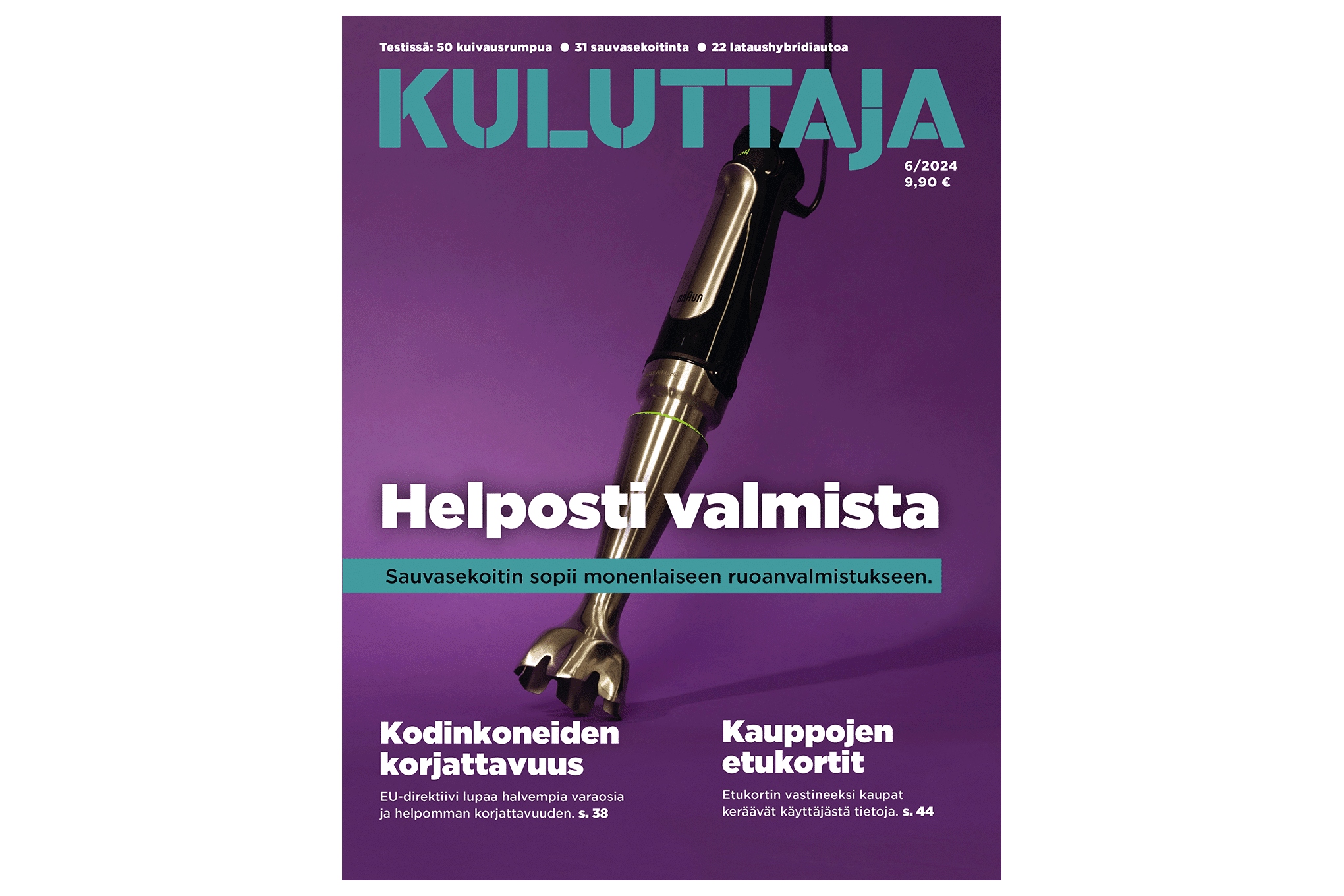 Kuluttaja-lehti 6/2024.