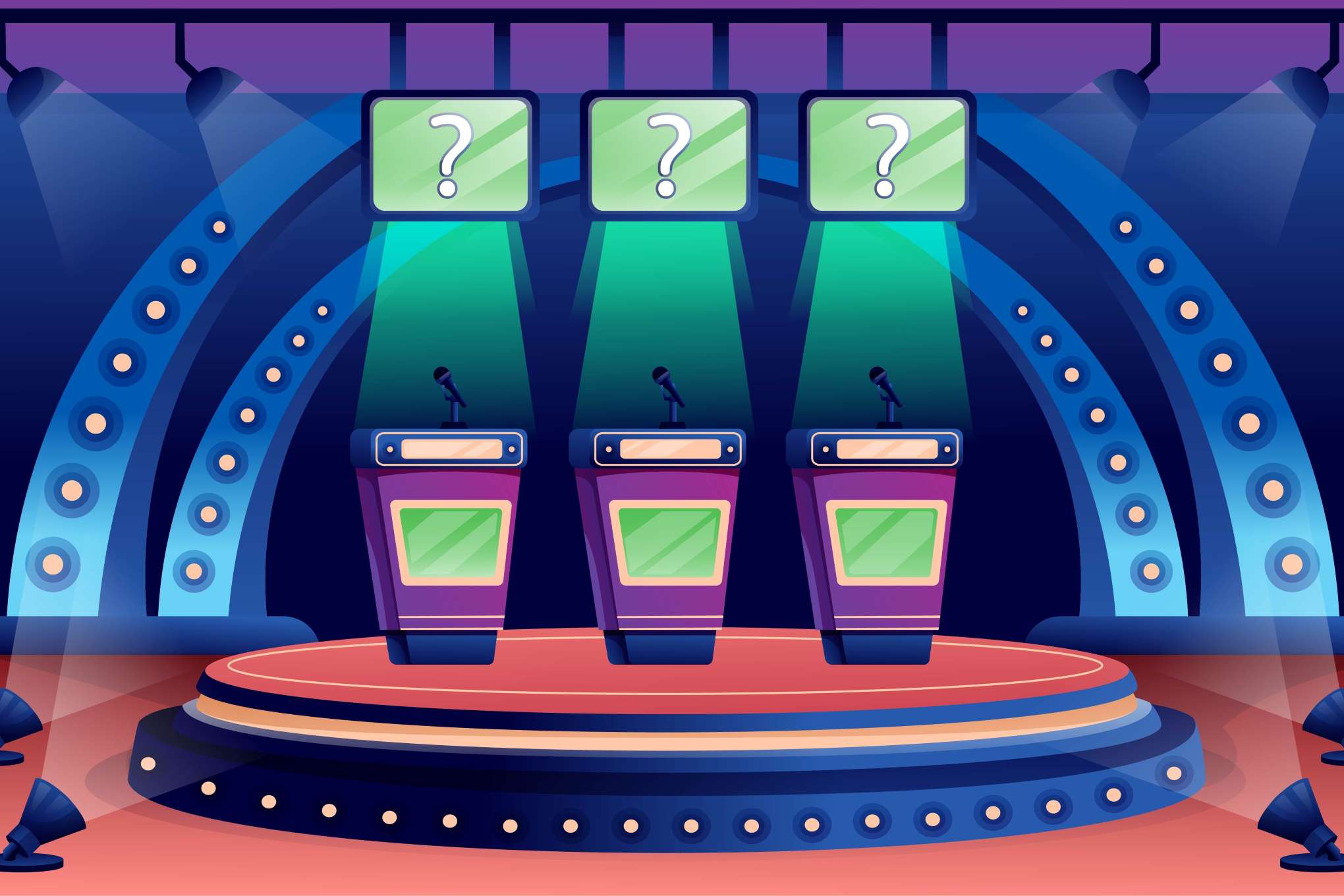 Kuvituskuva tv-visailuohjelmasta.