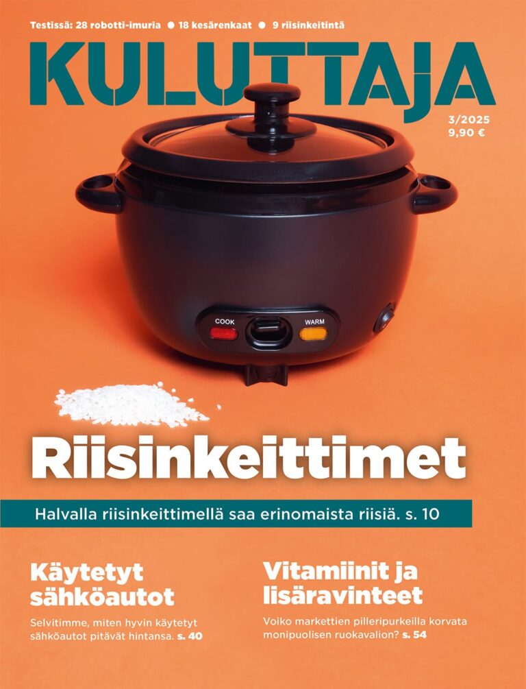 Kuluttaja 3/2025.