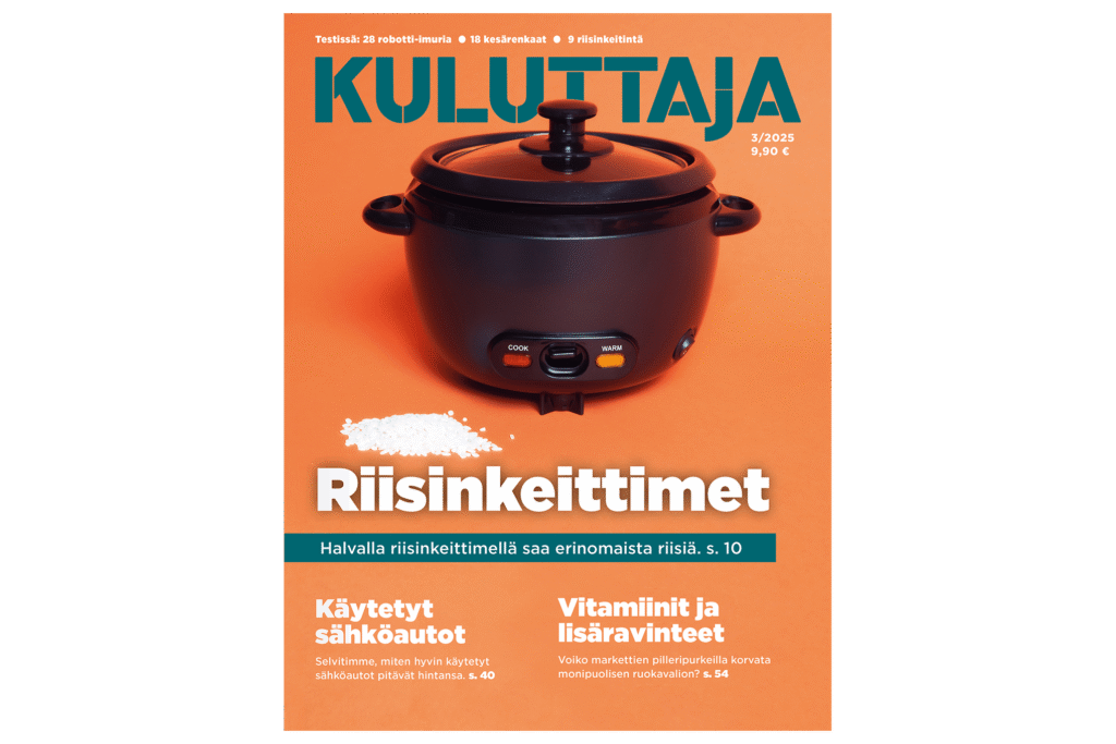 Kuluttaja-lehti 3/2025.