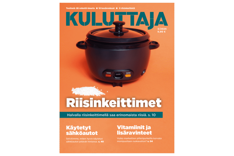 Kuluttaja-lehti 3/2025.