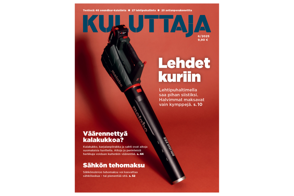 Kuluttaja-lehti 6/25.