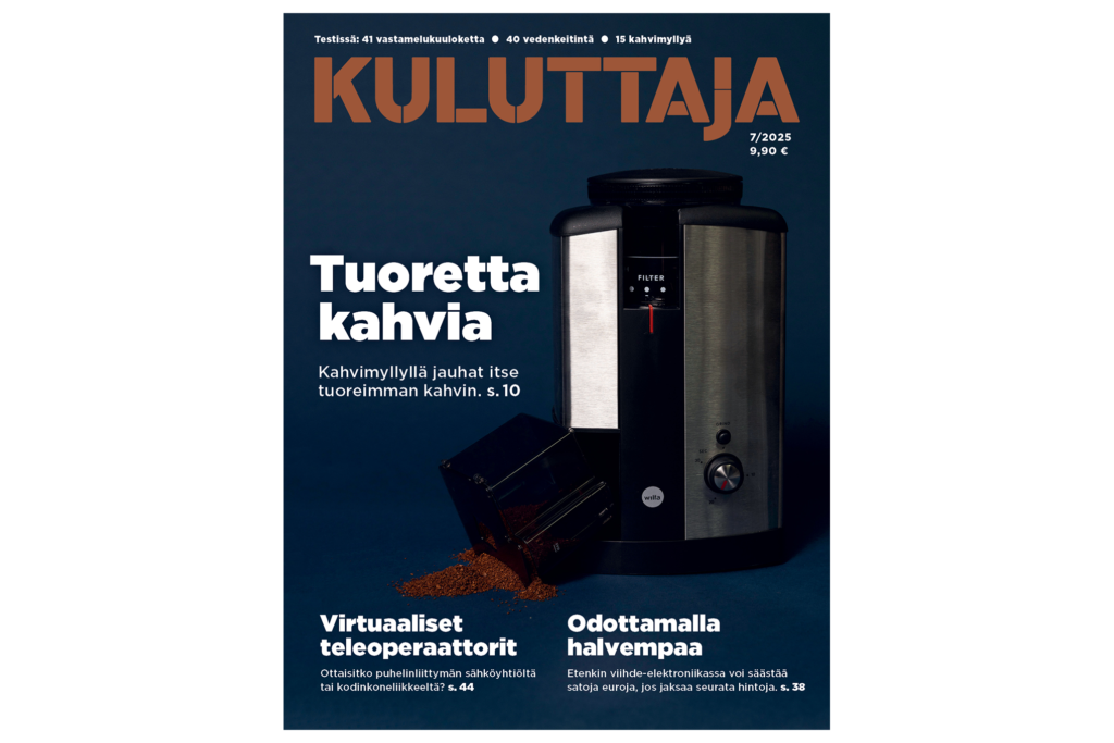 Kuluttaja-lehti 7/25.