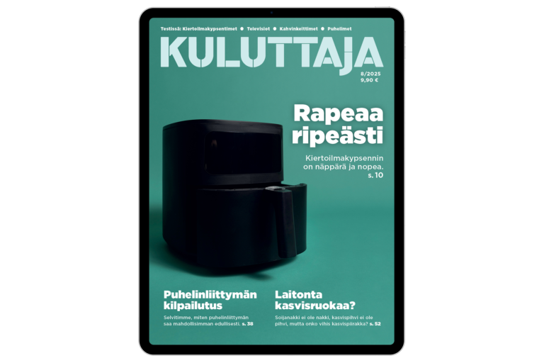 Kuluttaja 8/2025 DIGI.
