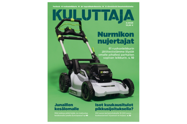 Kuluttaja-lehti 4/2026.