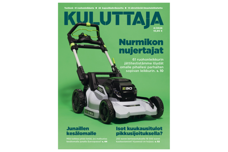 Kuluttaja-lehti 4/2026.