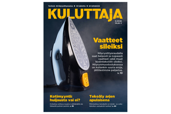 Kuluttaja-lehti 5/2026.
