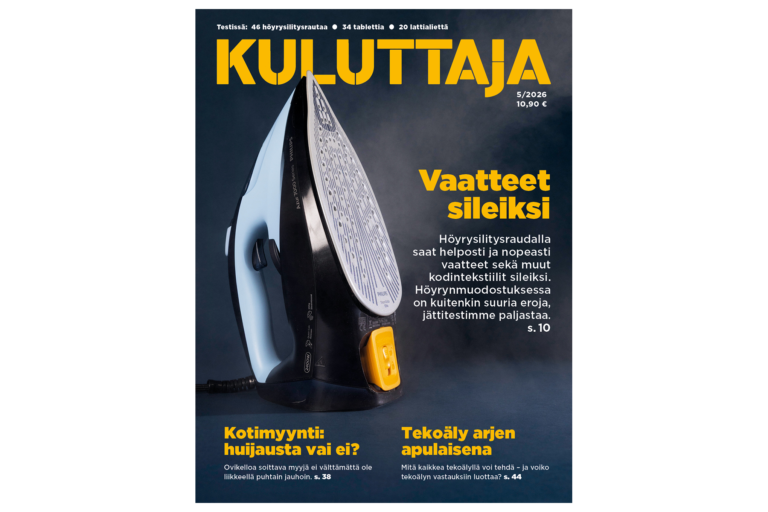 Kuluttaja-lehti 5/2026.