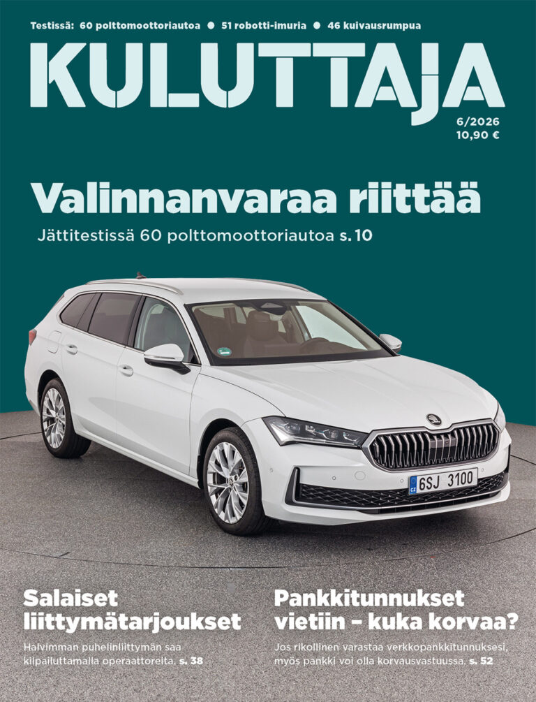 Kuluttaja 6/2026.