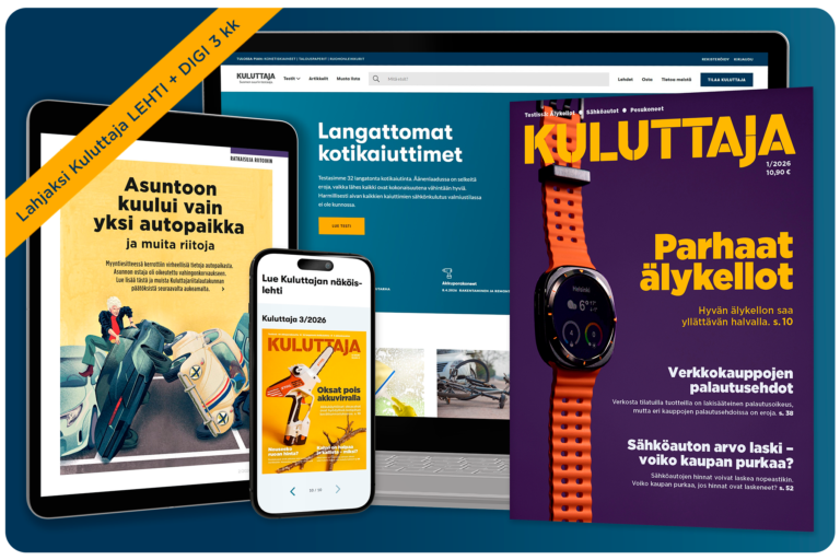 Lahjakortti Kuluttaja Lehti + Digi 3 kk.